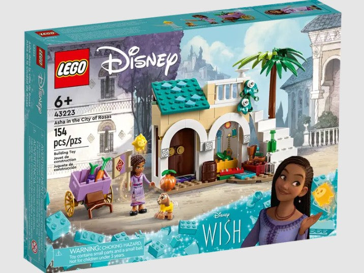 LEGO Disney Asha in the City of Rosas 43223 front box view