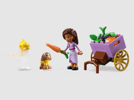 Asha with Valentino and Star LEGO Disney figures