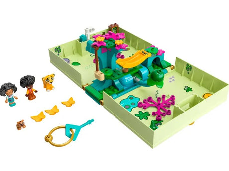 Opened LEGO Antonio’s Magical Door set with accessories and animals
