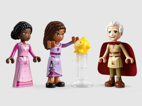 Asha, Sakina, Sabino mini-dolls and Star character from Disney Wish