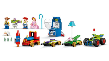 LEGO Disney Toy Story Celebration Train RC Car 43264 figures with Woody and Buzz Lightyear