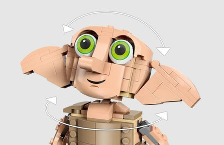 Rotating head feature of LEGO Dobby 76421