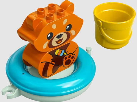LEGO DUPLO Floating Red Panda bath toy with bucket – ToyTown.ie