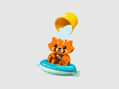 Floating Red Panda with water pouring – LEGO DUPLO bath toy
