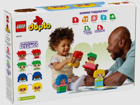 LEGO DUPLO 10415 Big Feelings & Emotions back of box and figures