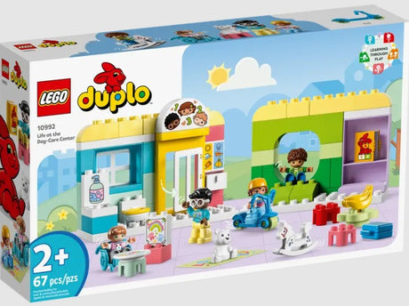 LEGO DUPLO Town Life At The Day-Care Center 10992 with box and play layout