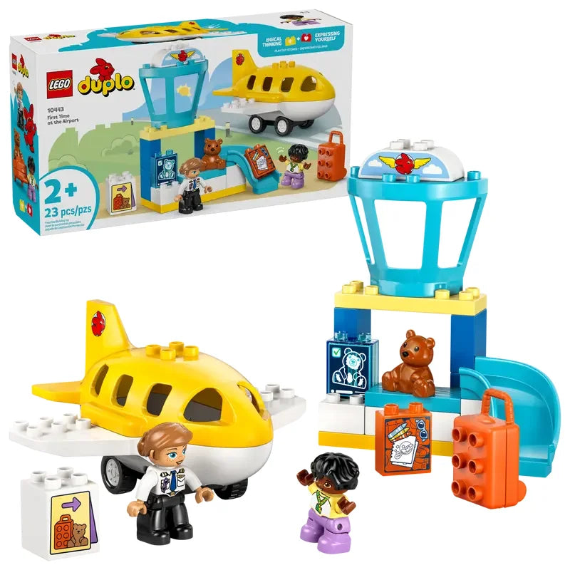 LEGO Duplo First Time at the Airport 10443 box and complete travel set Ireland