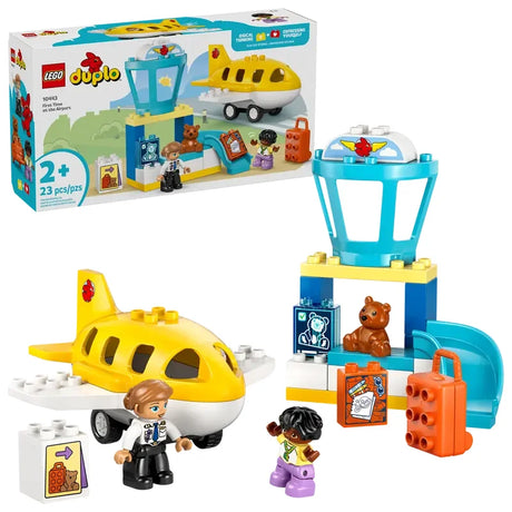 LEGO Duplo First Time at the Airport 10443 box and complete travel set Ireland