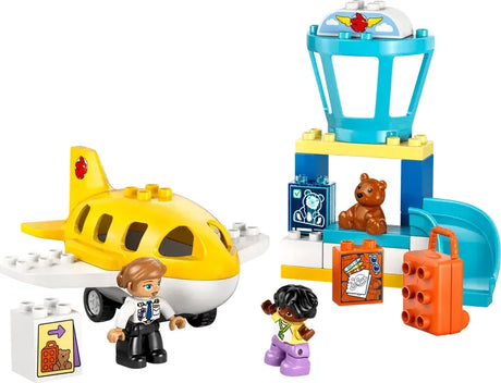 LEGO Duplo First Time at the Airport 10443 toy build with airplane and tower Ireland
