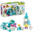 LEGO DUPLO Frozen Creative Box with Elsa, Olaf, packaging and assembled DUPLO pieces