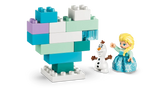LEGO DUPLO Frozen heart shaped build with Elsa and Olaf figures