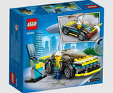 Back of LEGO Electric Sports Car 60383 box showing features – Ireland