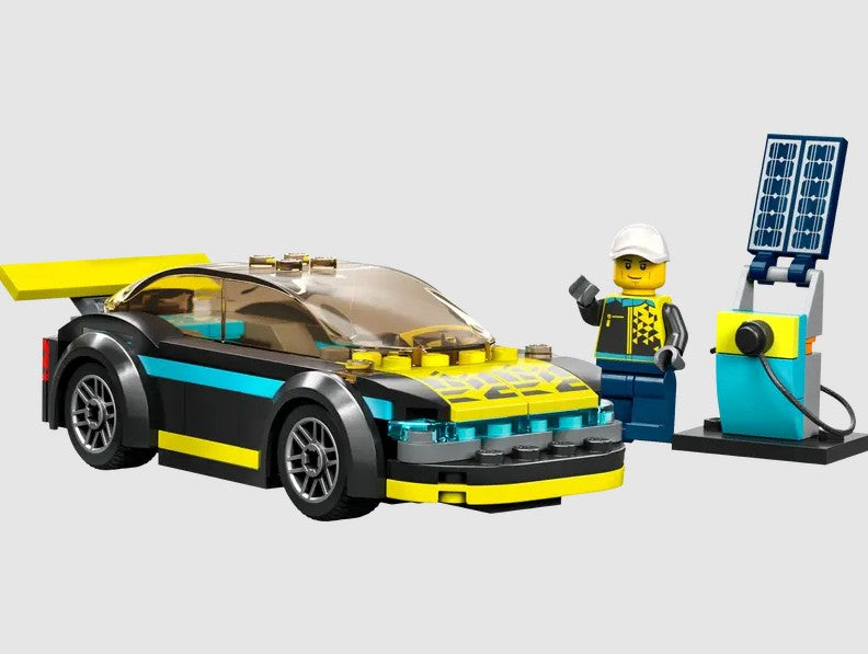 LEGO City Electric Sports Car 60383 with charging station and driver – Ireland