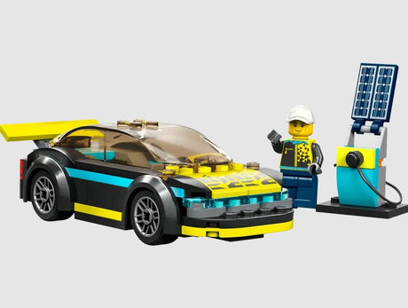 LEGO City Electric Sports Car 60383 with charging station and driver – Ireland