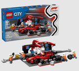 LEGO City F1 Ferrari Pit Stop Set 60443 Packaging Front Ireland