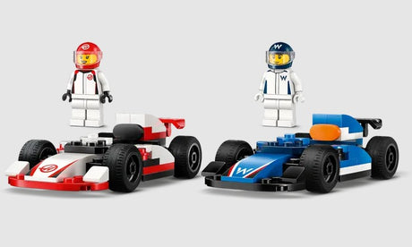 LEGO F1 Williams and Haas drivers with their cars 60464 Ireland