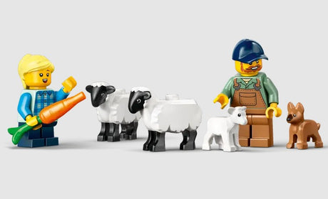 LEGO Farm Minifigures, Sheep, Lamb, and Puppy – Set 60461 – Ireland