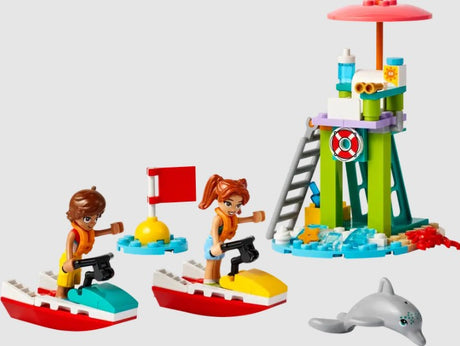 LEGO Friends Beach Water Scooter 42623 lifeguard tower with dolphin and jet skis – Ireland
