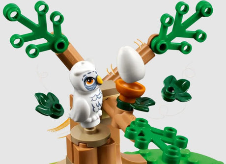 LEGO Friends 41749 owl and egg on tree scene with greenery – Ireland