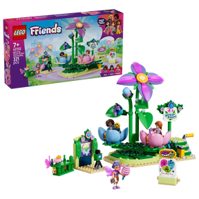 LEGO Friends Spinning Flower & Fairy Teacup Ride box with completed set and minidolls