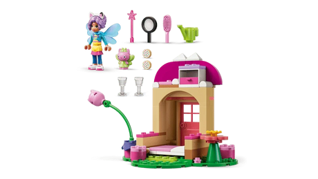 LEGO Gabby's Dollhouse Kitty Fairy's Garden House 11212 build with Gabby, Kitty Fairy and included accessories