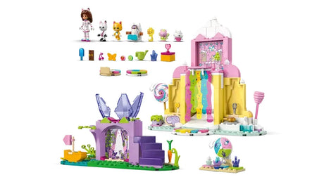 Full LEGO Gabby’s Dollhouse set with slides, throne, garden and rainbow waterfall – Ireland