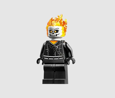 Ghost Rider minifigure with flaming hair from LEGO 76245, Ireland