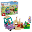 LEGO Grannies with Bingo and Bluey 11216 box with car, sandcastle, garden scene and figures