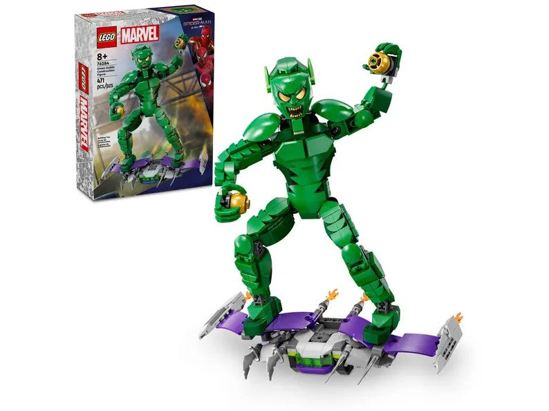 LEGO 76284 Green Goblin Construction Figure box front – Marvel Ireland