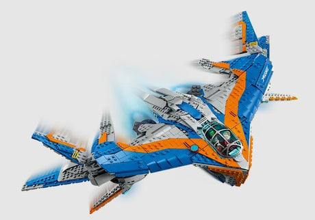 LEGO Marvel Milano 76286 starship flying pose with glowing boosters Ireland