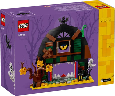 Rear of LEGO 40721 barn showing mouth feature and hidden teeth – Ireland