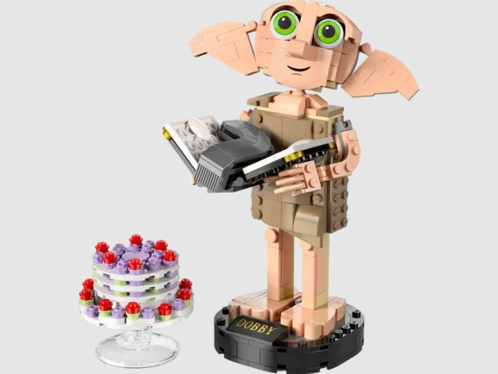 LEGO Harry Potter Dobby the House-Elf figure with book