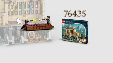 LEGO Dueling Club set combined with larger 76435 Hogwarts Castle.