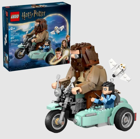 LEGO 76443 Hagrid and Harry Motorcycle Ride set with box