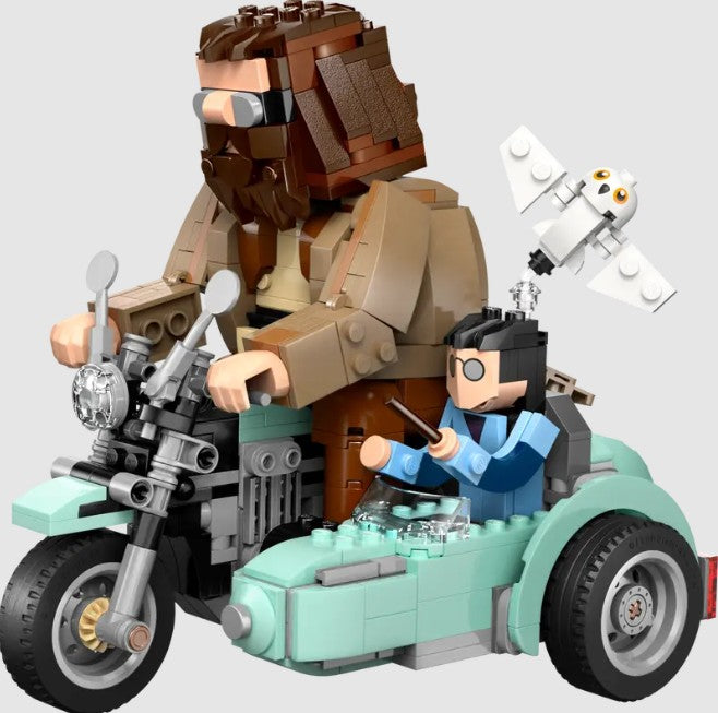 LEGO Harry Potter Hagrid and Harry Motorcycle Ride 76443 set main view