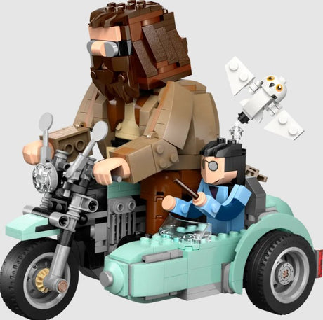 LEGO Harry Potter Hagrid and Harry Motorcycle Ride 76443 set main view