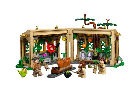 LEGO Harry Potter Hogwarts Castle Herbology Class 76445 full toy build with Mandrakes