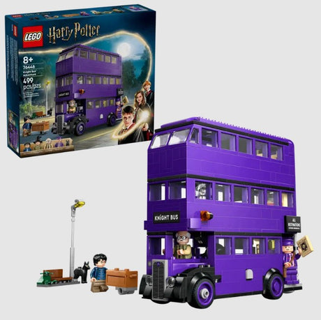LEGO Knight Bus 76446 with box and characters