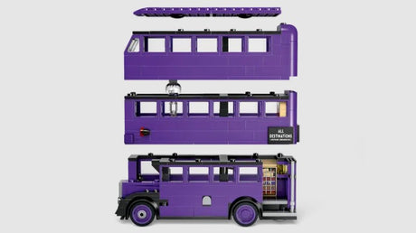Knight Bus 76446 shown with removable layers