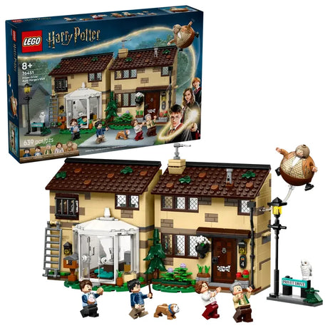 LEGO Harry Potter Privet Drive Aunt Marge’s Visit 76451 box and house build Ireland
