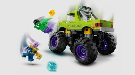 LEGO Hulk launching from truck in battle against Thanos – Ireland
