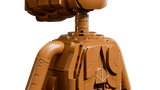 Close-up of the back panel switch on the LEGO Ideas E.T. the Extra-Terrestrial 21370 model
