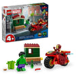 LEGO Iron Man with Bike and The Hulk 76287 box and toy setup Ireland