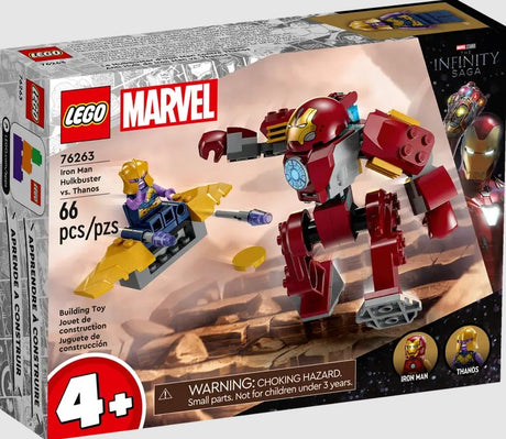 LEGO Marvel 76263 Iron Man Hulkbuster vs. Thanos box front Ireland