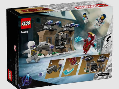 LEGO Marvel 76288 Iron Man vs. Hydra back of box view – Ireland