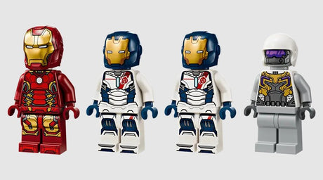 LEGO Marvel 76288 minifigure lineup: Iron Man, Legionnaires, Hydra Soldier – Ireland