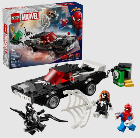 LEGO 76309 Spider-Man vs. Venom Muscle Car box set with minifigures and accessories Ireland