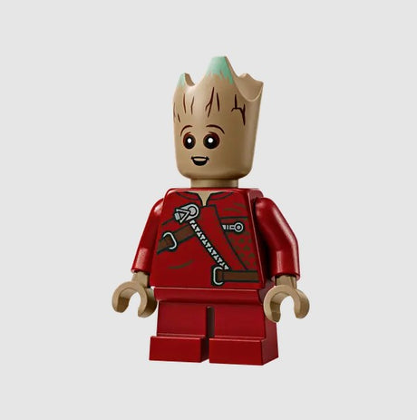 LEGO Marvel 76282 Baby Groot minifigure close-up Ireland