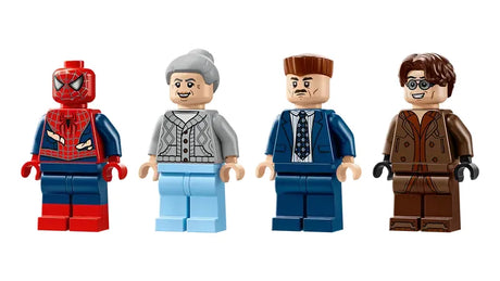 LEGO minifigures of Spider-Man, Aunt May, J. Jonah Jameson, and Doc Ock – Ireland