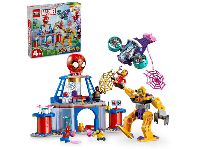 LEGO 10794 Marvel Team Spidey Web Spinner Headquarters box and full build – Ireland